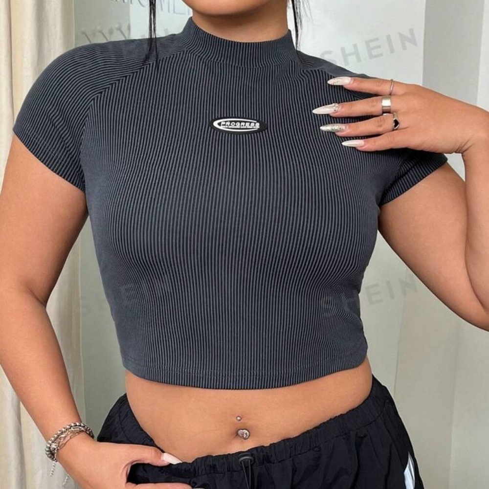 Ribbed Crop Top
